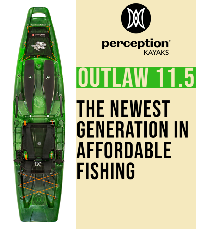 Perception Kayaks Outlaw 11.5 Fishing Kayak