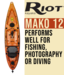 Riot Mako 12 Kayak With Impulse Drive