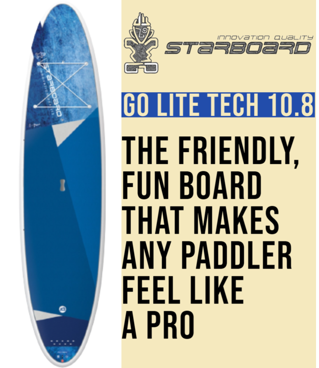 Starboard Go Lite Tech 10.8 Solid Sup