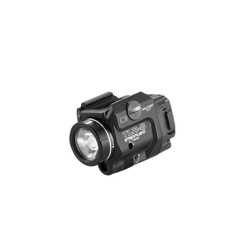 Streamlight TLR-8®A  Flex Gun Light with red laser and rear switch options