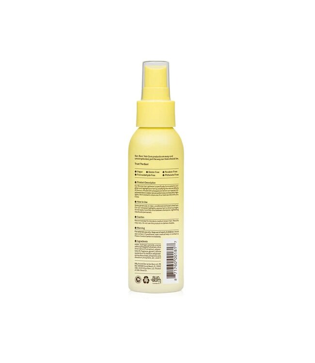 Sun Bum Blonde Hair Lightener