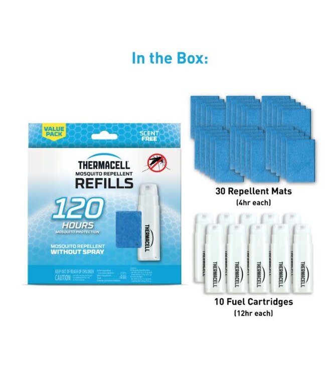 Thermacell Original Mosquito Repellent Refills - 120H