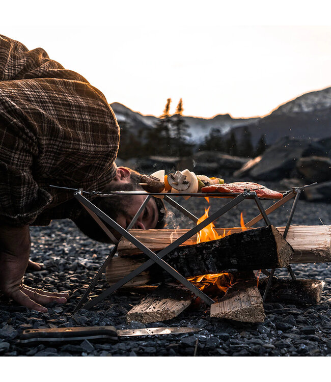 Wolf + Grizzly M1 Edition Grill Kit W/ Fire Starter