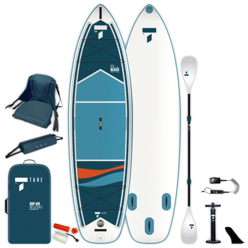 Tahe 10.6 Inflatable Beach Sup-Yak 2-in-1 Package