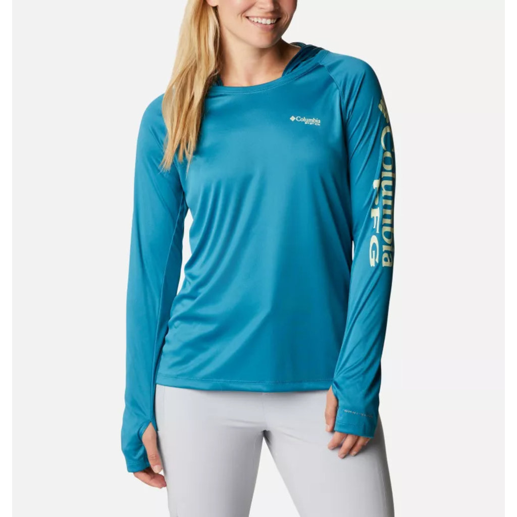 columbia women's pfg tidal tee hoodie