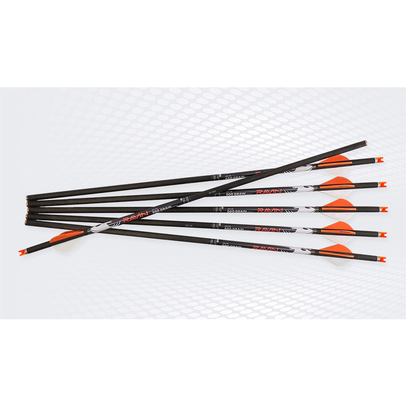 Ravin .001 XK5 500 Grain Arrows - 6 Pack