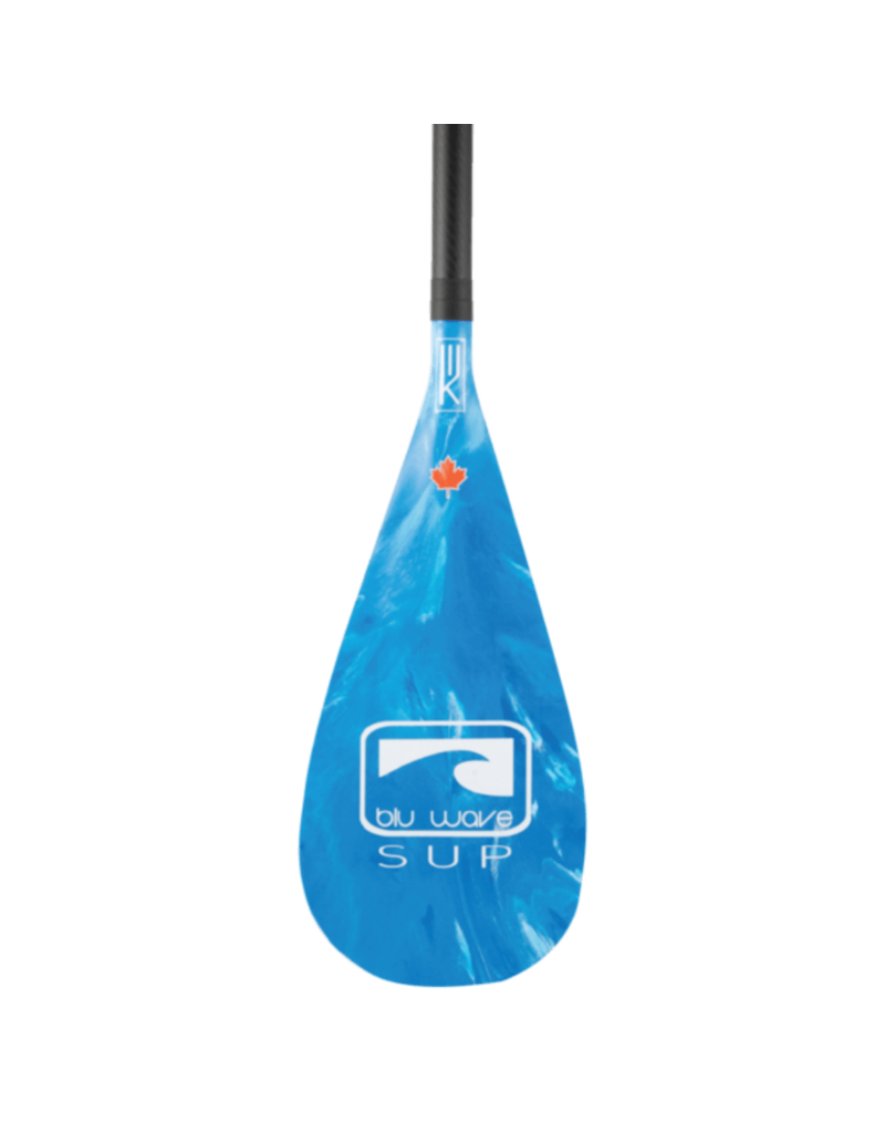 BLU WAVE BOARD CO. INC. Blu Wave The Blend Adjustable Carbon Fibre Sup Paddle