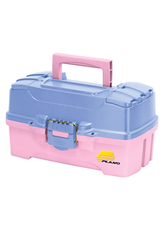 Lilureena 2pcs Fishing Tackle Box Plastic Box, Tackle Box