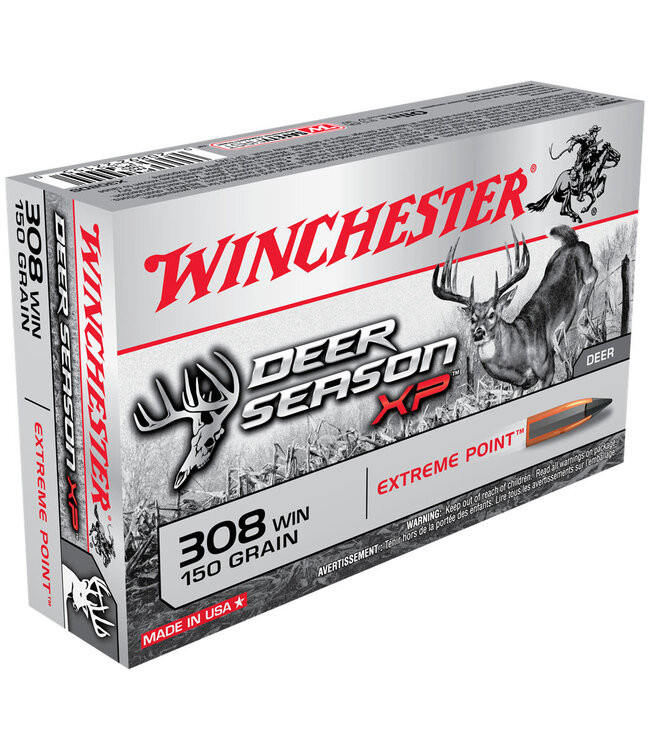 Winchester Deer Season XP 308WIN 150GR Extreme Point