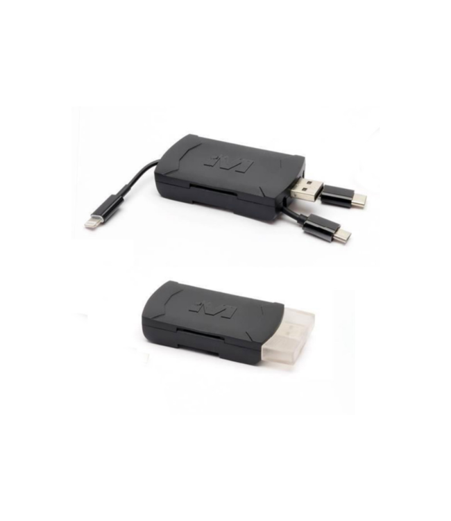 Muddy 4-in-1 SD & Micro SD Card Reader