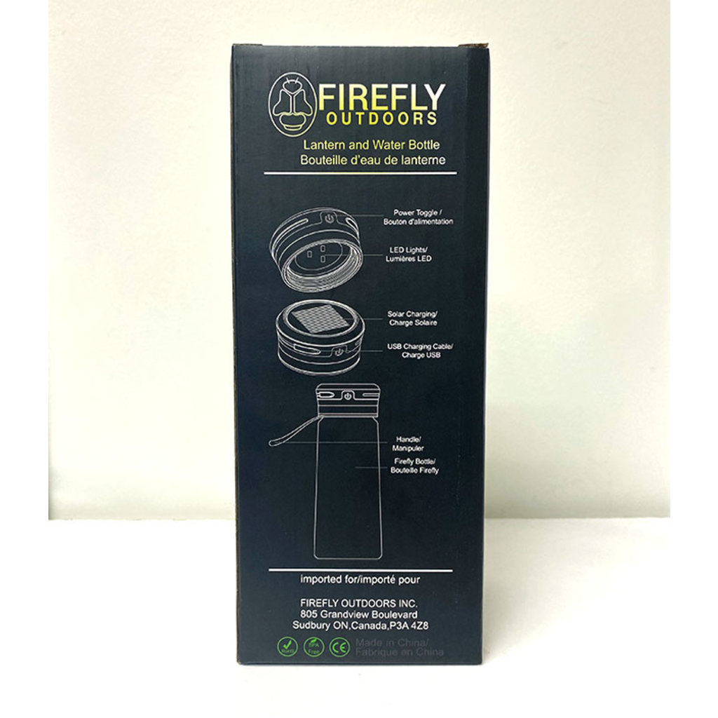 Firefly Outdoors Water Bottle & Lantern