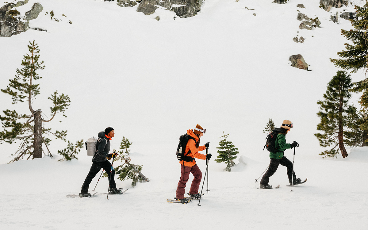 Hydro Flask Snowshoeing