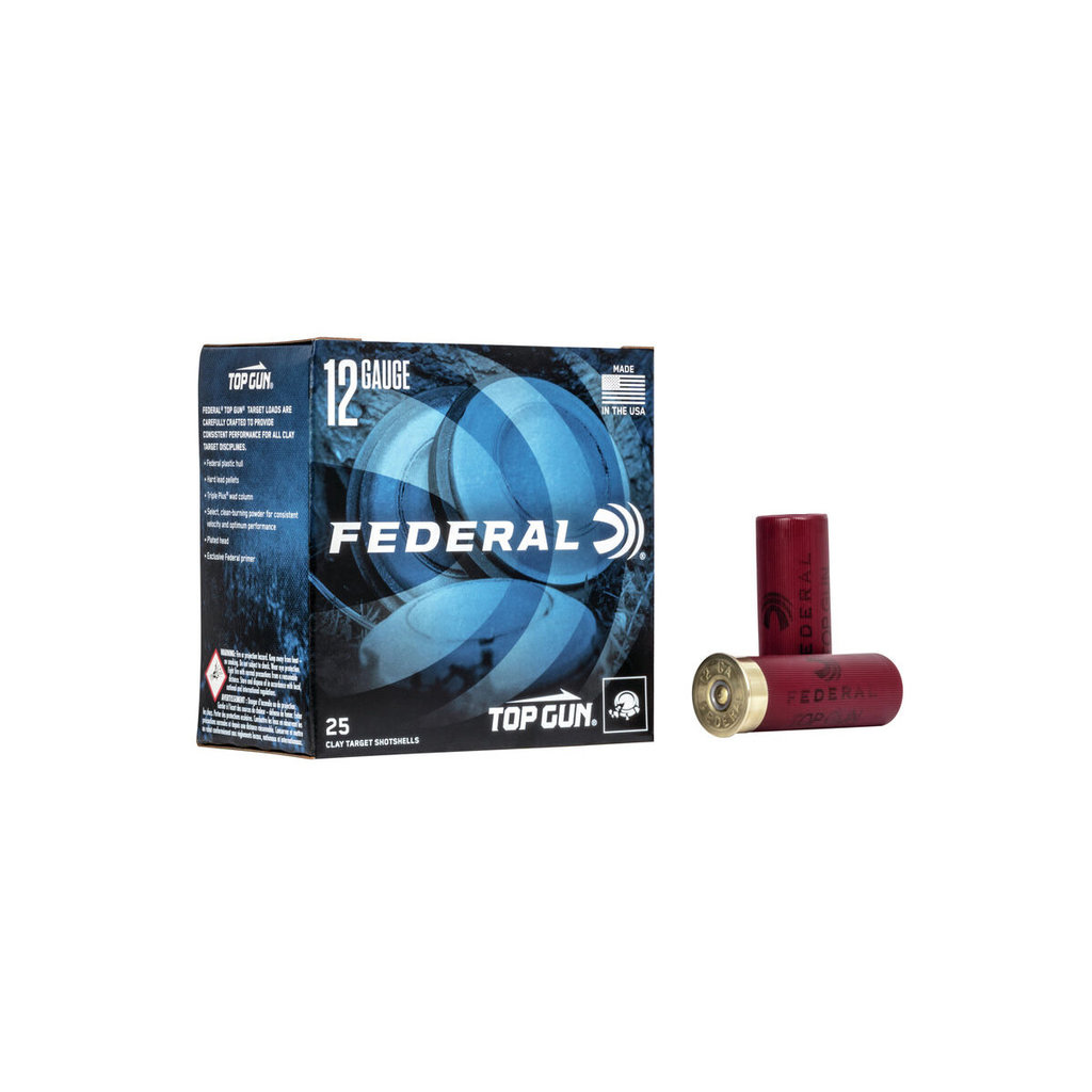 FEDERAL AMMO Federal Top Gun Target Load 12GA 2.75" 1 1/8OZ #8 (1145 FPS) [250RNDS BULK]
