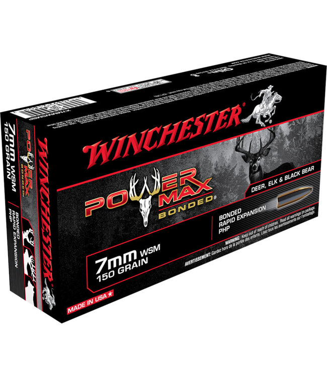 Winchester Power Max Bonded 7MM WSM 150GR  PHP