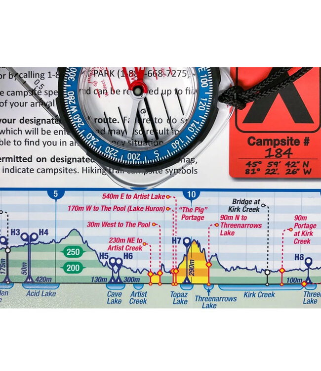 Friends of Killarney Provincial Park Backcountry Map