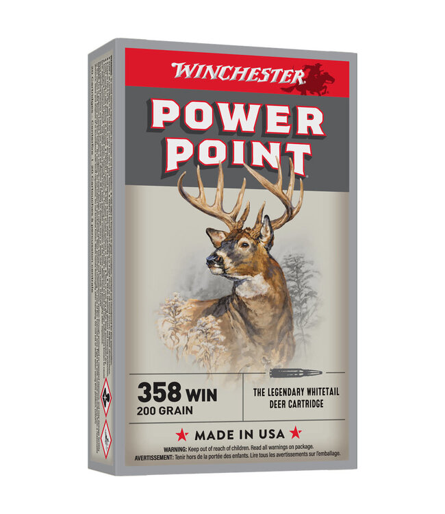 Winchester Super-X Power Point 358WIN 200GR PSP