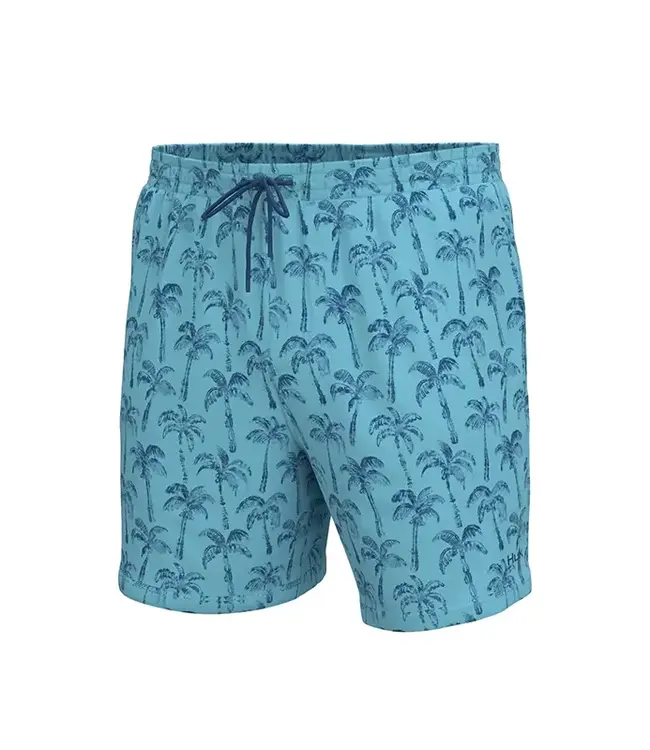 Huk Men's Pursuit Volley Small Palm Shorts