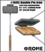 ROME INDUSTRIES Rome's Cast Iron Double Pie Iron