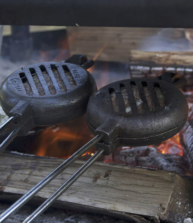 Rome's Cast Iron Single Burger Griller