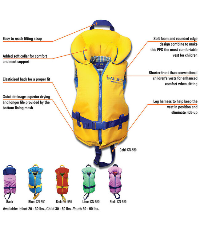 Salus Nimbus Children's PFD