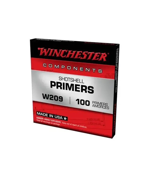 Winchester W209 Shotshell Primers  [100pk]