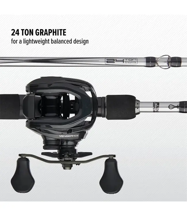 Abu Garcia Vengeance Baitcast Combo [VENGLP/701MH]