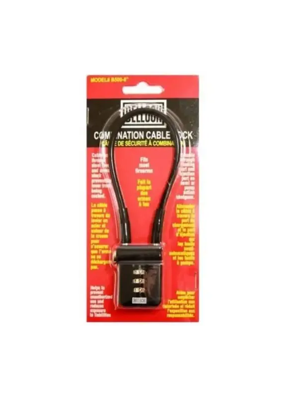 BELL OUTDOORS Bellock Combination Cable Trigger Lock