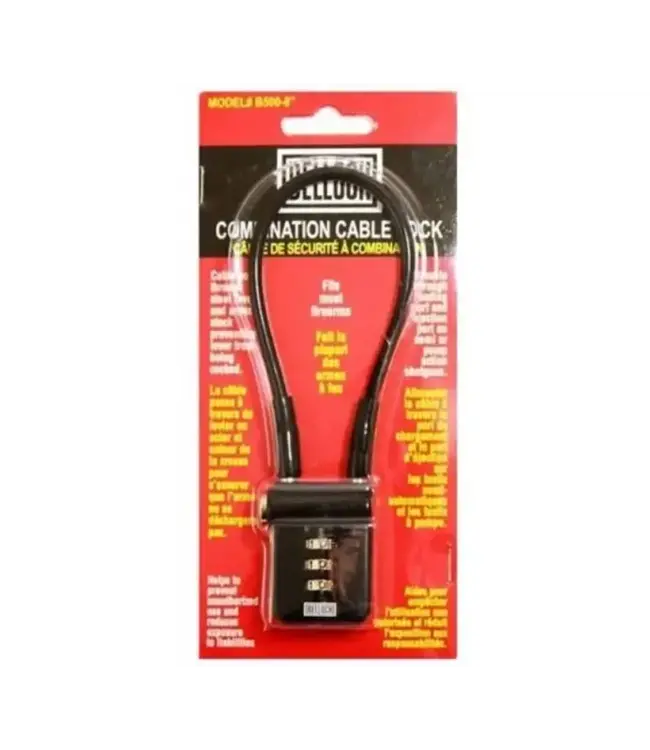 Bellock Combination Cable Trigger Lock