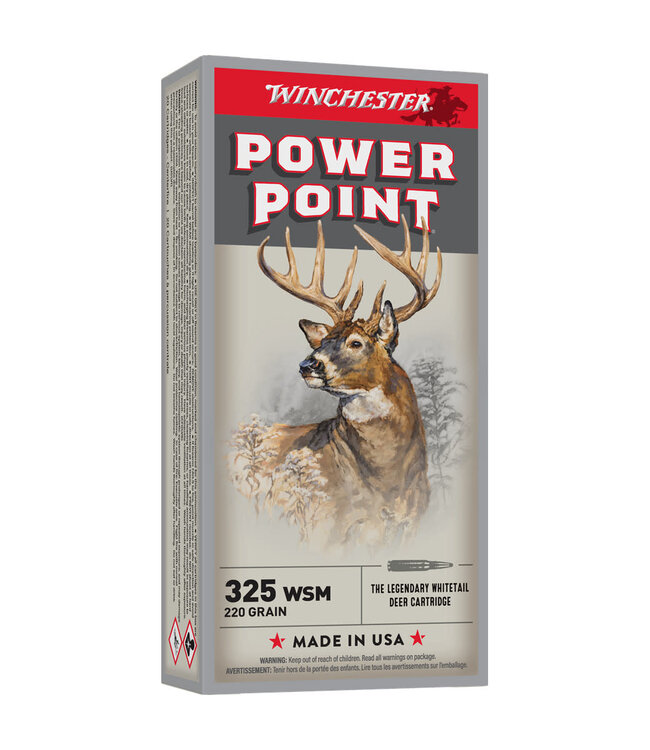 Winchester Power Point 325WSM 220GR PSP