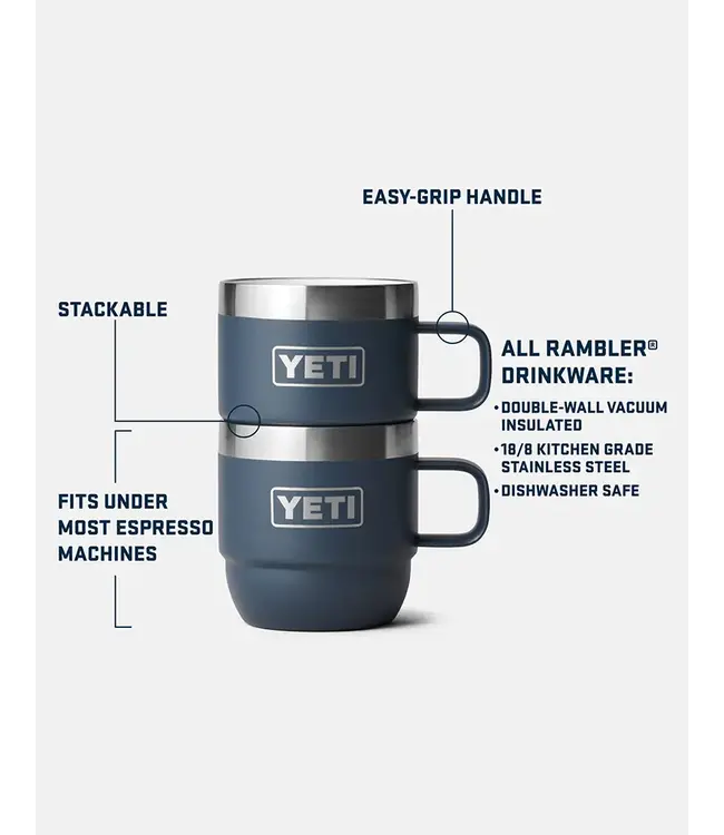 Yeti Rambler 6 oz Stackable Mugs