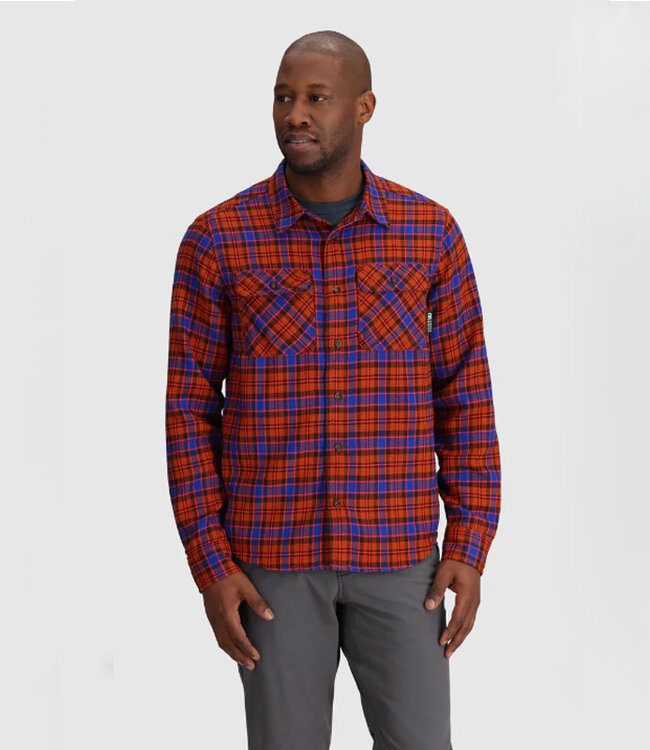 Outdoor Research Men's Feedback Flannel Twill Shirt