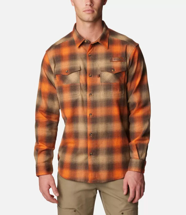 Columbia Men's PHG Roughtail Stretch Flannel Long Sleeve