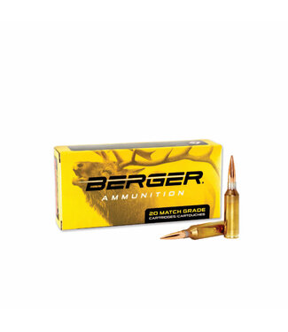 BERGER BULLETS Berger 6.5 PRC 156GR Extreme Outer Limits (EOL) Elite Hunter Rifle Ammunition