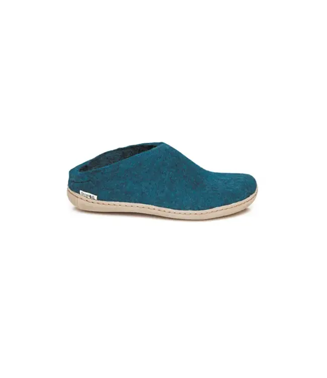 Glerups Slip On Leather Sole Slipper