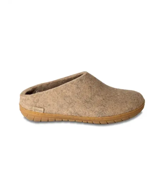 Glerups Slip On Rubber Sole Slipper