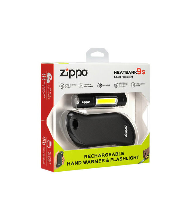 Zippo HeatBank 9s Handwarmer & Flashlight