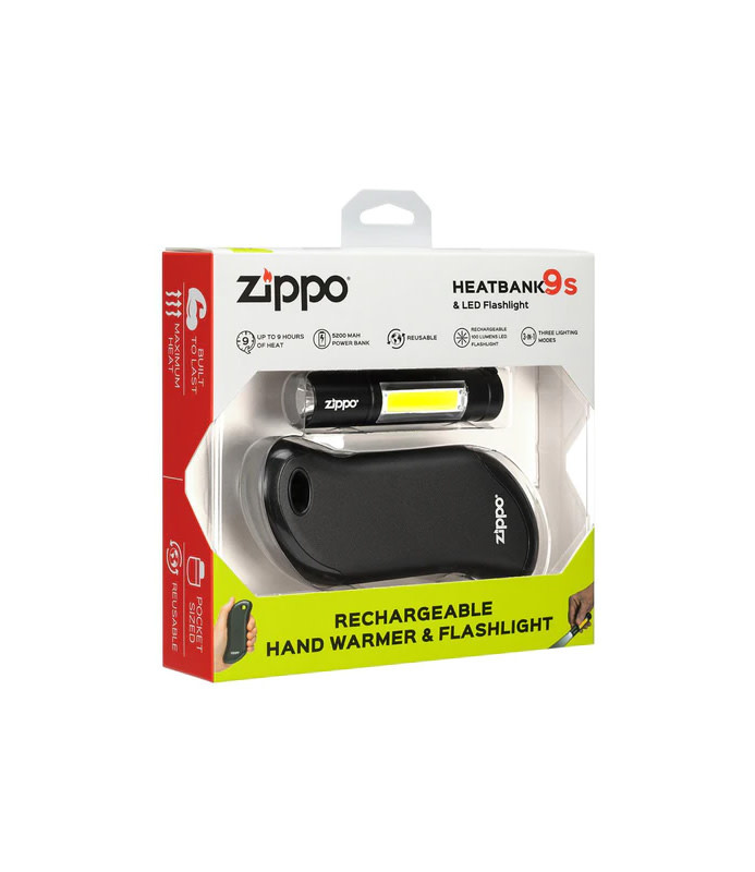 Zippo HeatBank 9s Handwarmer & Flashlight - Ramakko's Source For