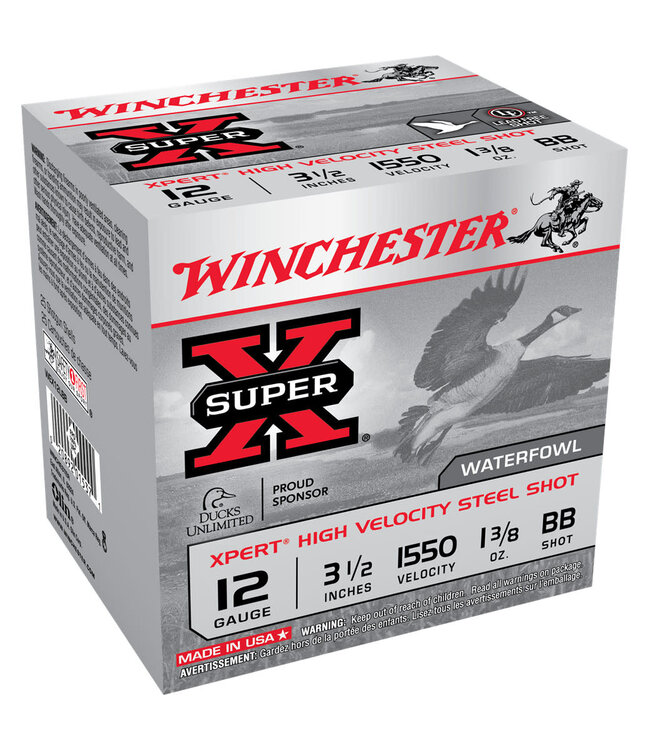 Winchester Super-X Xpert Steel 12GA 3.5" 1 3/8OZ  #BB