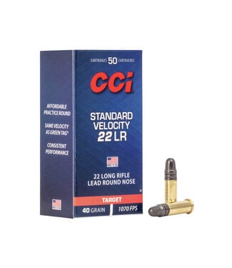 CCI CCI Standard Velocity 22LR 40GR RN [500RND BRICK]