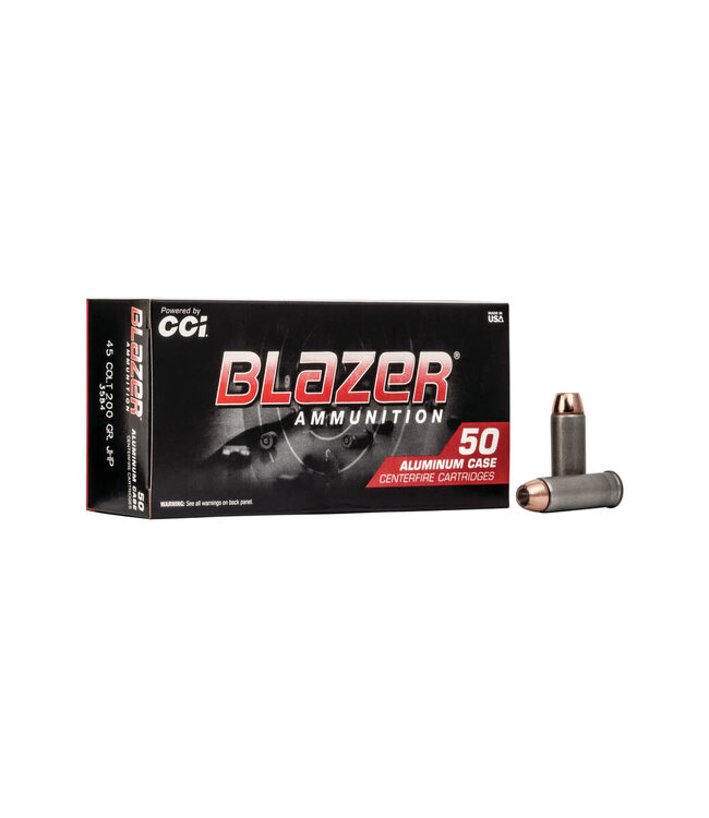 CCI Blazer 45 Colt 200GR JHP [Aluminum Case]