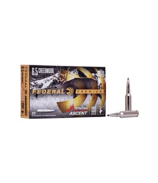 FEDERAL AMMO Federal Premium Vital Shok 6.5 Creedmoor 130GR Terminal Ascent