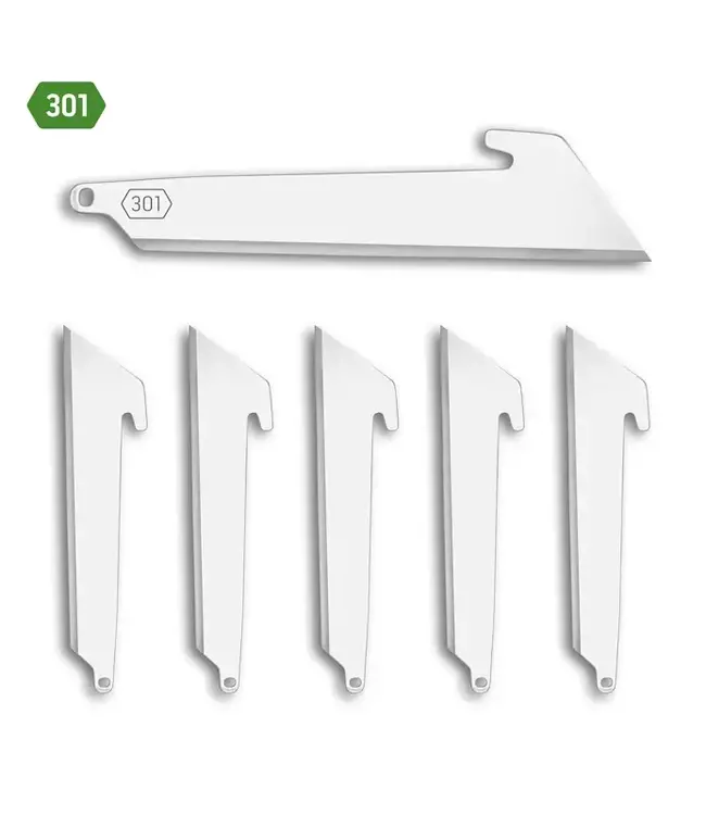 Outdoor Edge 3" Utility Replacement Blades 6 Pack - Stainless