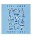 Life Is Good Men's Fish More Worry Less Hooks and Tackle Short Sleeve Tee
