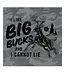 Life Is Good Men's I like Big Bucks Allover Printed Crusher Tee