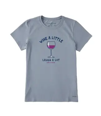 LIFE IS GOOD Life Is Good Women's Laugh a Lot Short Sleeve Tee