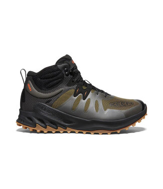Men's Headout Waterproof Hiking Boot | Black Olive/Fossil Orange