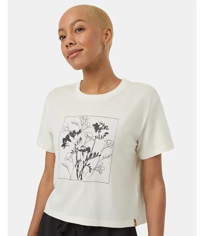 Tentree Women's Floral Crop T-Shirt