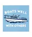Life Is Good Men's Boats Well With Others Crusher Tee