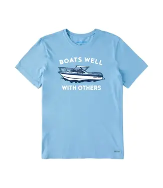 LIFE IS GOOD Life Is Good Men's Boats Well With Others Crusher Tee