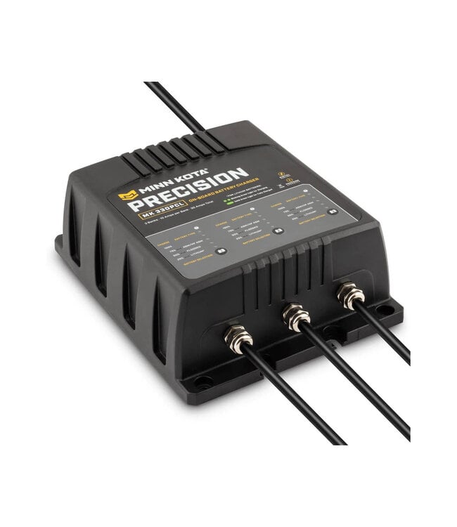 Minn Kota MK-330PCL 3BANK/10AMP On-Board Precision Charger